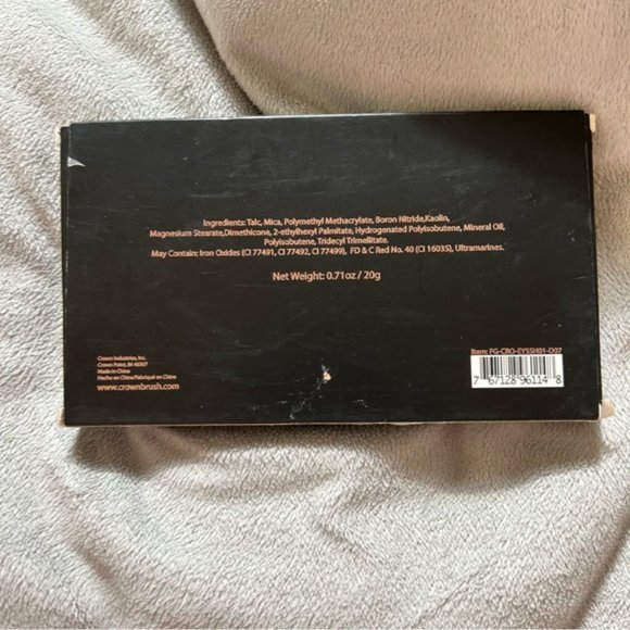 Crown Brown/Neutral Hues Eyeshadow Palette-NIB - Picture 3 of 5
